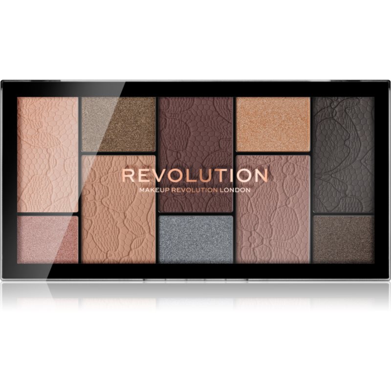 Makeup Revolution Reloaded paletă cu farduri de ochi culoare Impulse Smoked 24,5 g