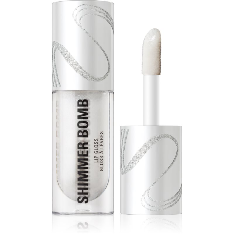 Makeup Revolution Metallic Muse Shimmer Bomb Luciu de Buze sclipitor culoare Frosted Muse 4.5 ml