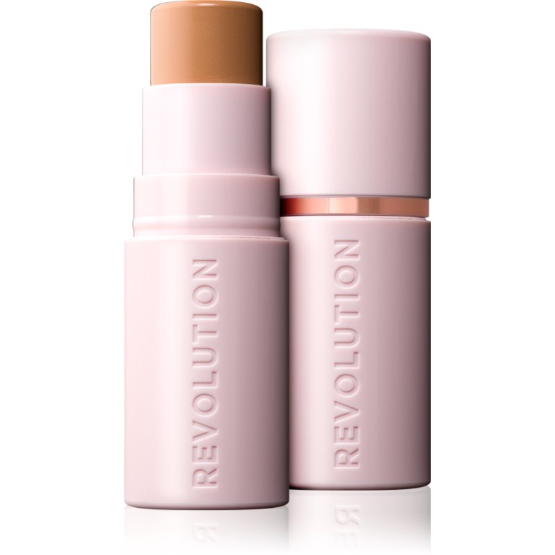 Makeup Revolution Skin Silk Bronzer Stick crema Bronzantã stick culoare Sunset 4.5 g