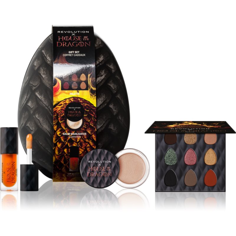 Makeup Revolution X House of Dragon Dragon Glow set cadou faciale 1 buc