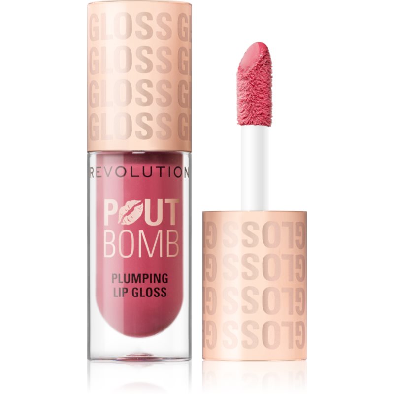 Makeup Revolution Pout Bomb lip gloss cu efect de crestere culoare 4.6 ml