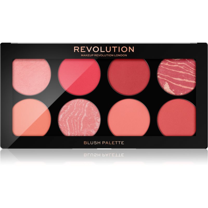 Makeup Revolution Ultra Blush paleta fard de obraz culoare Sunset Burst 8x1.6 g