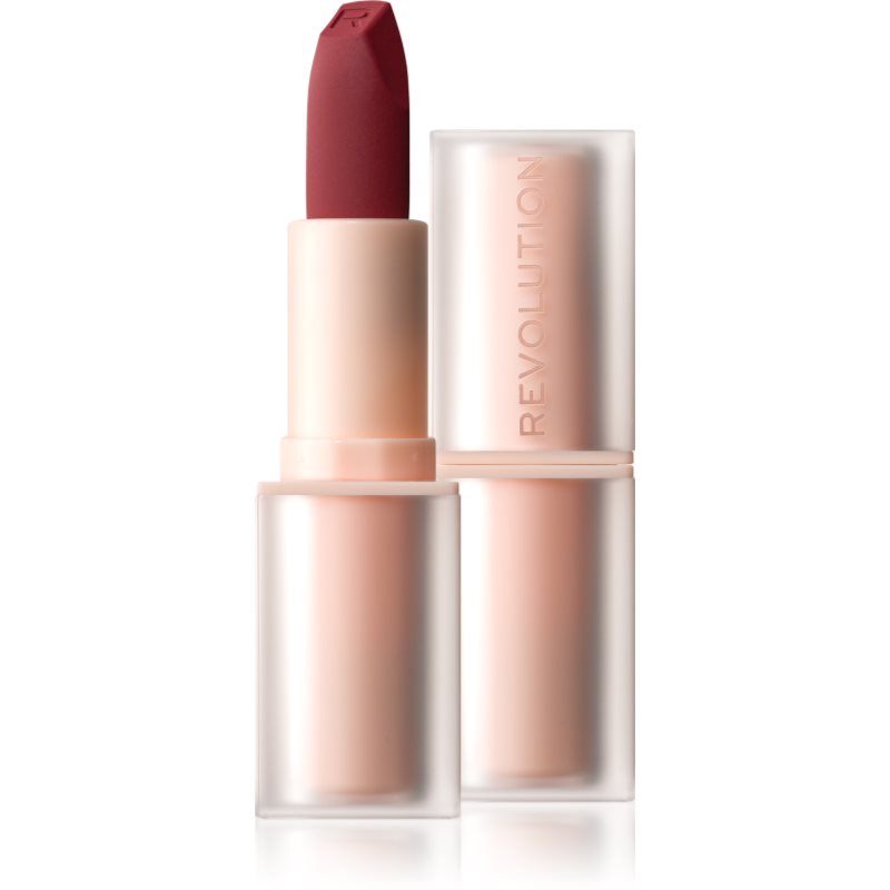 Makeup Revolution Lip Allure Soft Satin Lipstick ruj cremos cu finisaj satinat culoare Dreamy 3.2 g