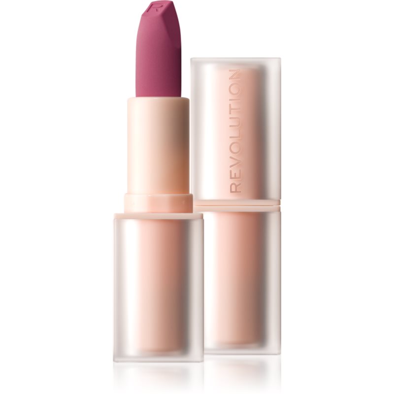 Makeup Revolution Lip Allure Soft Satin Lipstick ruj cremos cu finisaj satinat culoare Sultry 3.2 g