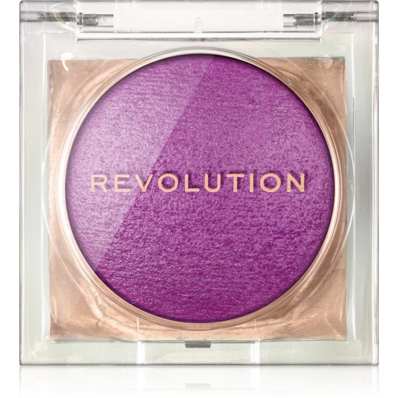 Makeup Revolution Beam Bright Blush blush cu efect iluminator culoare Lick of Lilac 2.8 g