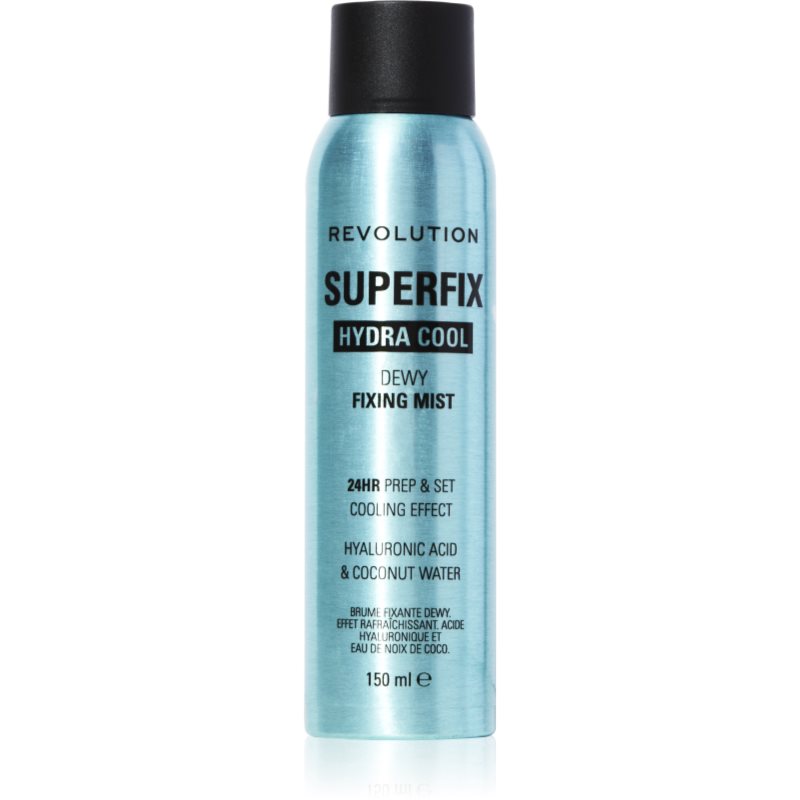 Makeup Revolution Superfix Hydra Cool fixator make-up cu efect de hidratare 150 ml