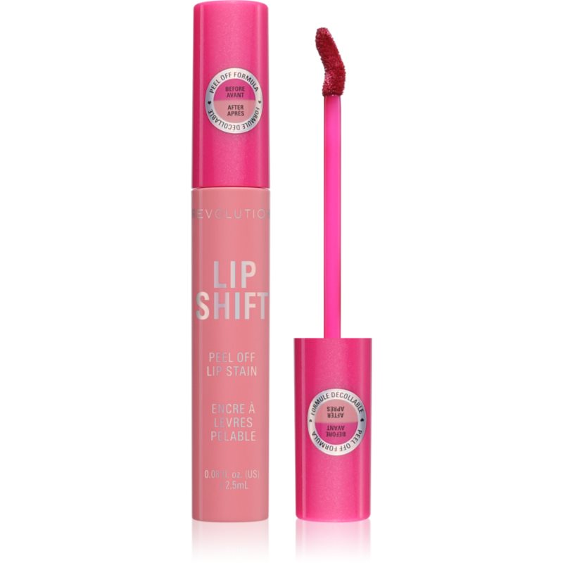 Revolution Lip Shift Peel Off Lip Stain ruj culoare Celestial Pink 2.5 ml