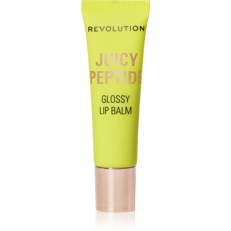 Makeup Revolution Juicy Peptide Lip Balm balsam de buze cu peptide culoare Mint Mojito Green 8 ml