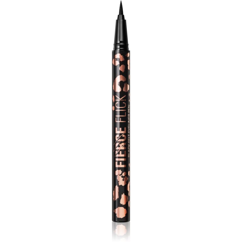 Revolution Fierce Flick contur de precizie, rezistent la apă culoare Black 0.6 ml