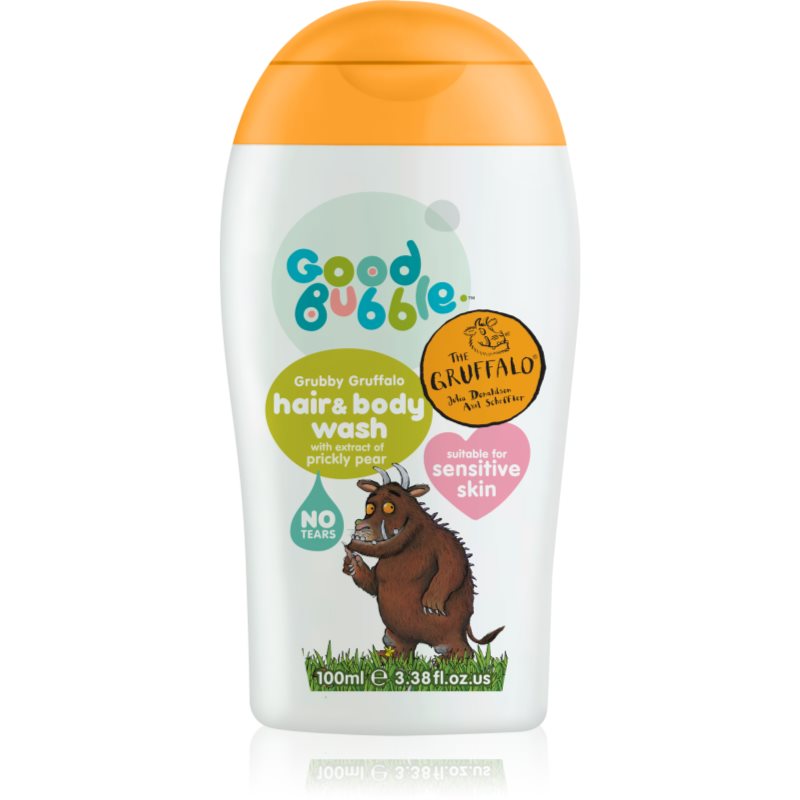 Good Bubble Gruffalo Hair and Body Wash șampon și emulsie pentru spălare pentru pielea sensibilă și eczematoasă pentru nou-nascuti si copii 100 ml