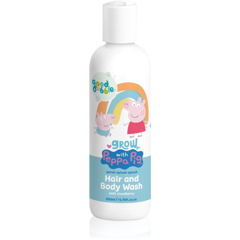 Good Bubble Peppa Pig șampon și emulsie pentru spălare pentru copii 200 ml