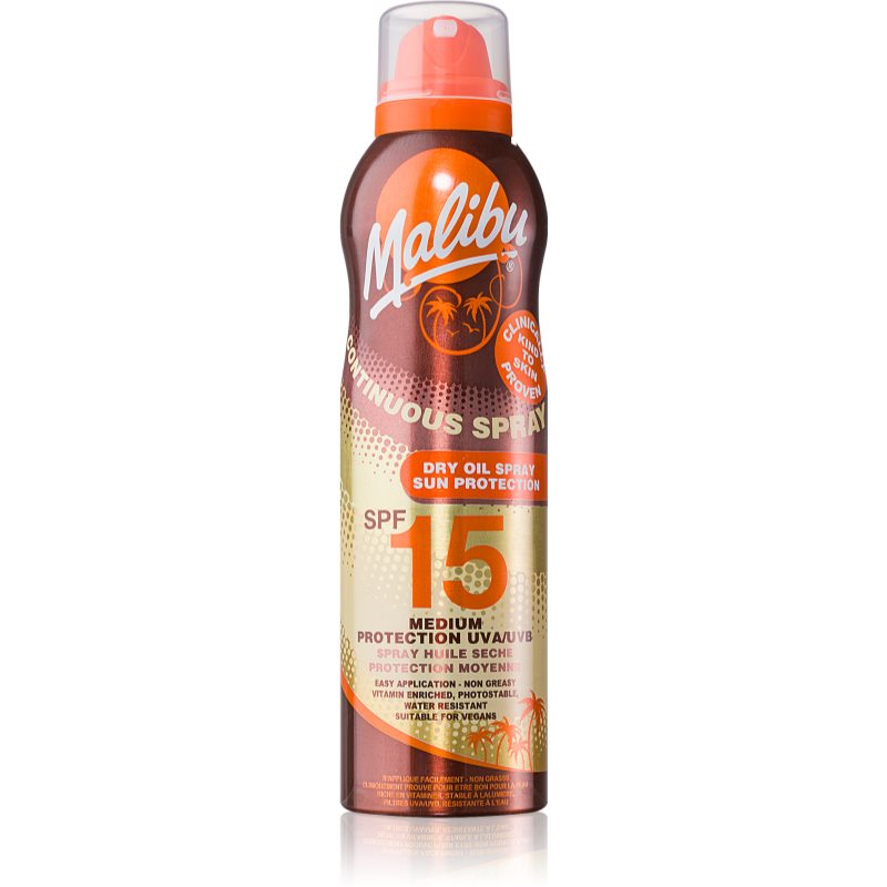 Malibu Continuous Spray ulei uscat plaja 175 ml