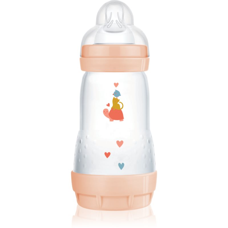 MAM Anti-Colic Bottle Pink biberon pentru sugari 2m+ 260 ml