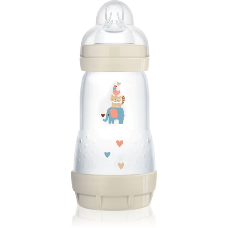 MAM Anti-Colic Bottle White biberon pentru sugari 260 ml