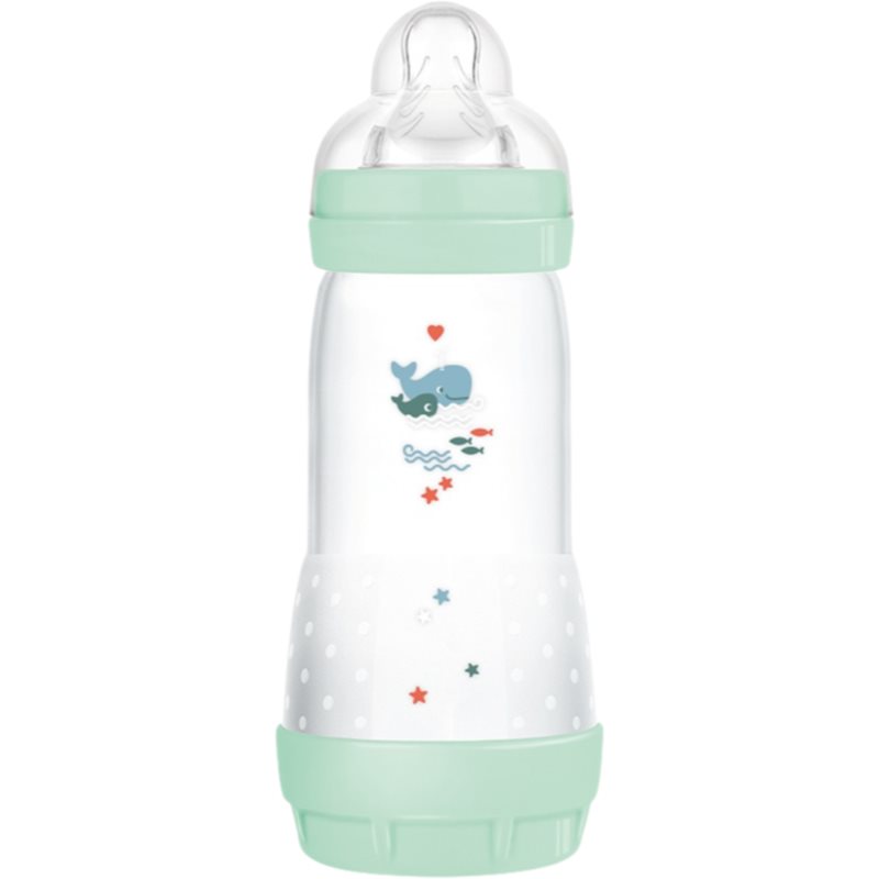 MAM Perfect Star Anti-colic Bottle biberon anticolici 4m+ Mint 320 ml