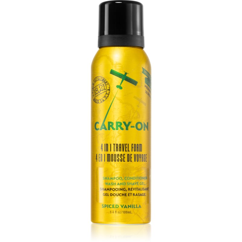 18.21 Man Made Carry On 4in1 Spiced Vanilla spuma de par si de corp 100 ml