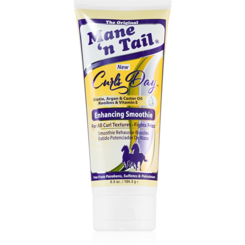 Mane \'N Tail Curls Day Enhancing Smoothie cremă styling pentru definirea buclelor cu efect de hidratare 192 ml