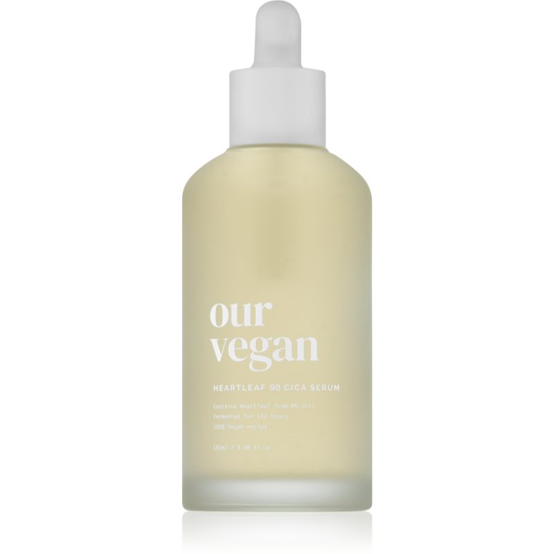 ma:nyo Our Vegan Heartleaf Cica ser calmant cu efect de hidratare 100 ml