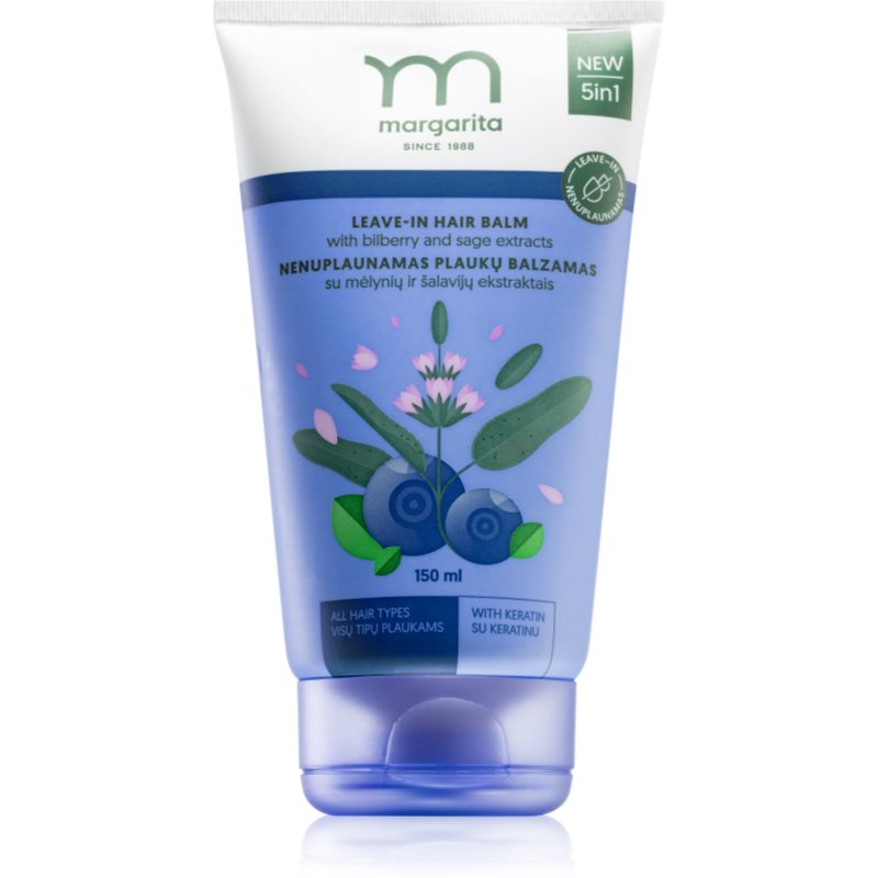 Margarita Leave-in Hair Balm balsam de păr leave-in pentru styling rapid cu keratina 150 ml