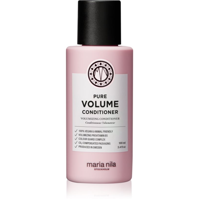 Maria Nila Pure Volume balsam pentru păr fin cu efect de volum cu efect de hidratare fără sulfat 100 ml