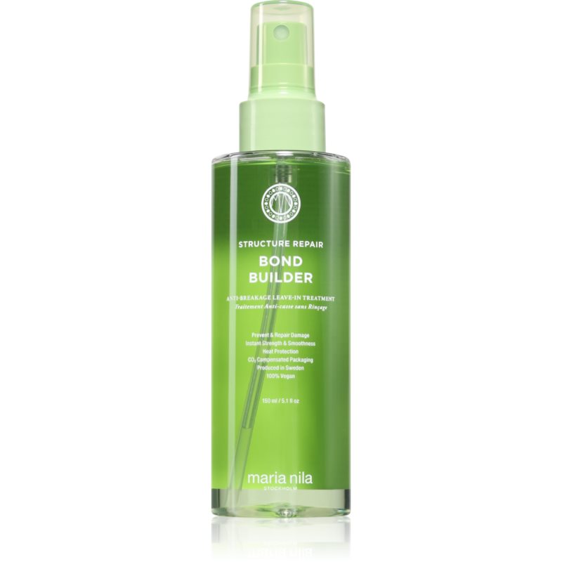Maria Nila Structure Repair Bond Builder ingrijire leave-in împotriva părului fragil 150 ml