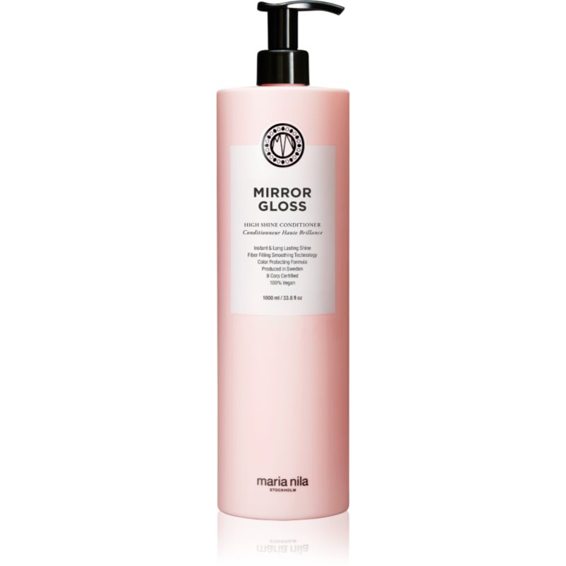 Maria Nila Mirror Gloss Conditioner balsam hranitor pentru un par stralucitor si catifelat 1000 ml
