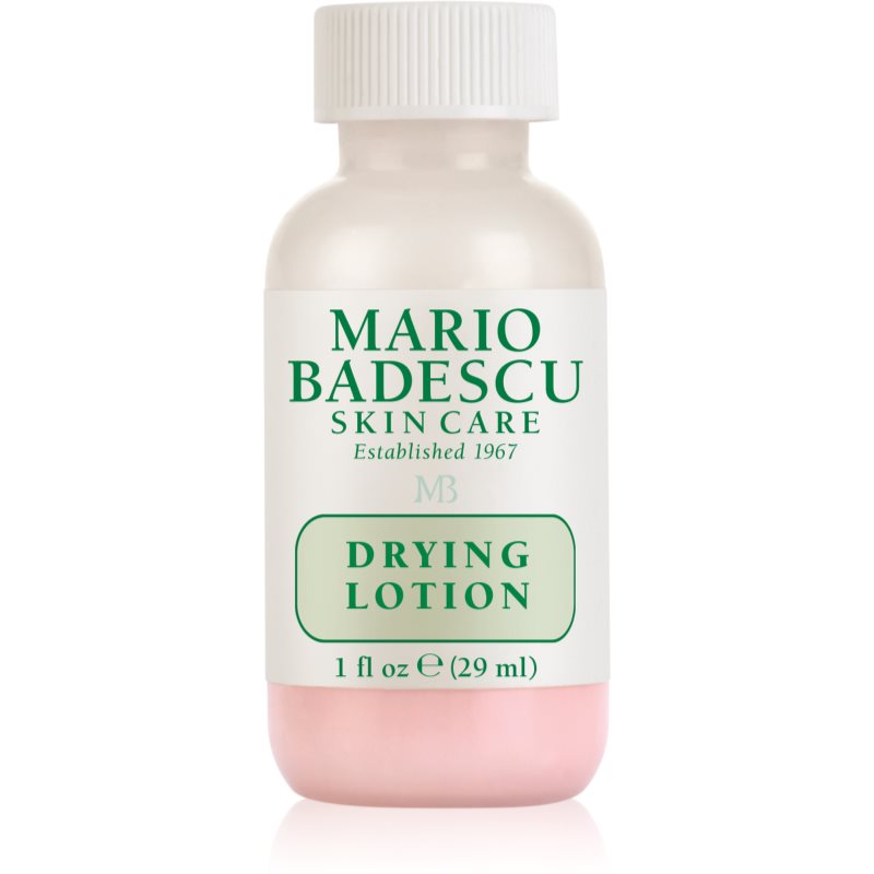 Mario Badescu Drying Lotion plastic bottle tratament topic pentru acnee pentru călătorii 29 ml