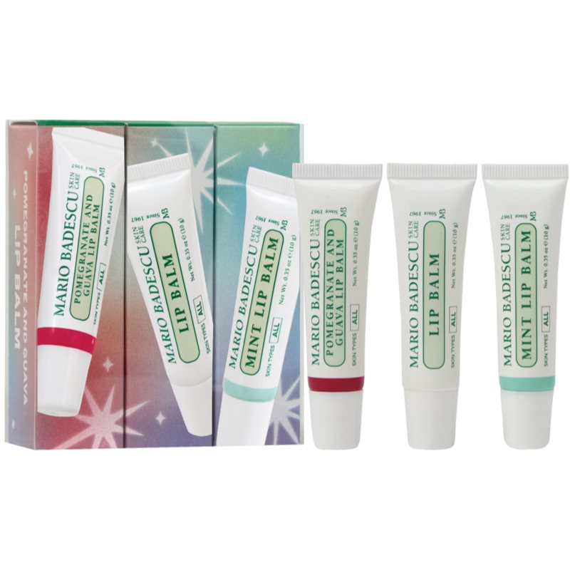 Mario Badescu Lip Balm Trio set cadou de buze