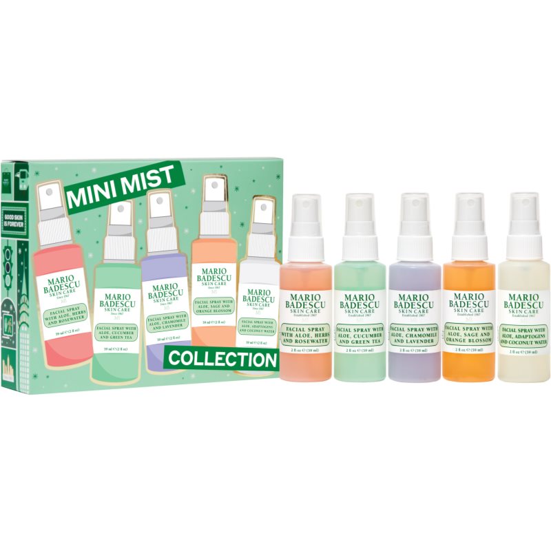 Mario Badescu Mini Mist Collection set cadou pentru luminozitate si hidratare Mario Badescu Mini Mist Collection set cadou pentru luminozitate si hidratare