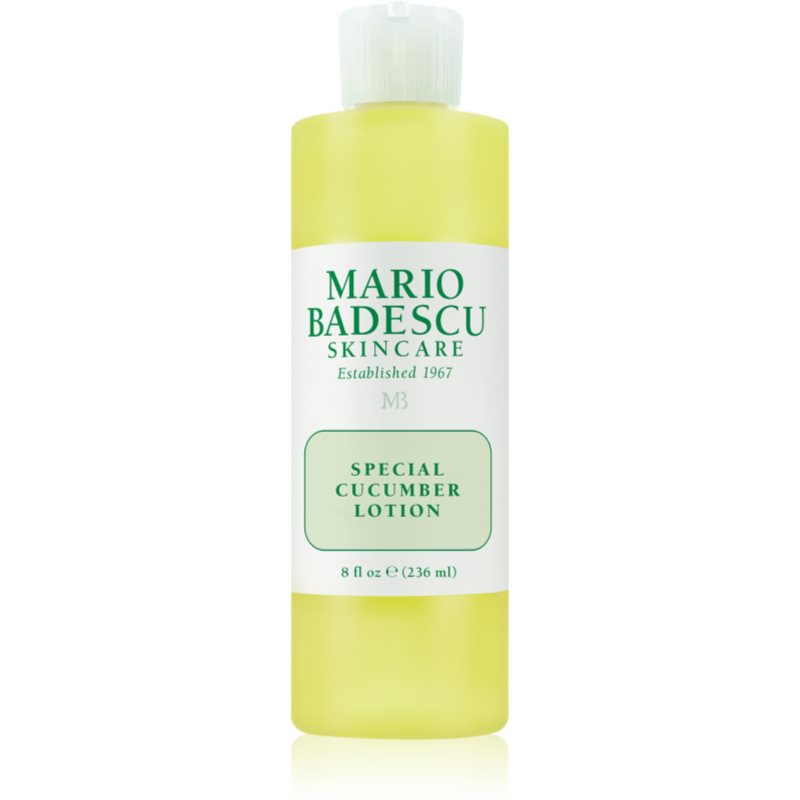 Mario Badescu Special Cucumber Lotion solutie tonica demachianta cu regenerare pentru ten gras și mixt 236 ml