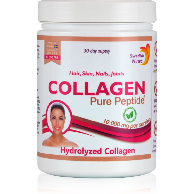 Swedish Nutra Collagen Pure Peptide colagen în pulbere 300 g