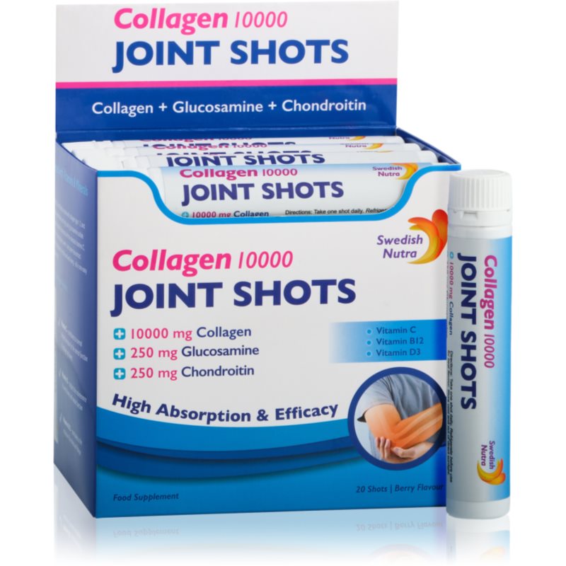 Swedish Nutra Joint Shots fiole pentru susținerea sănătății articulațiilor 20x25 ml
