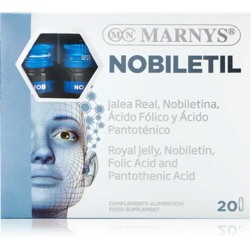 Marnys Nobiletil supliment alimentar pentru susținerea funcției cognitive și a echilibrului hormonal 20 buc
