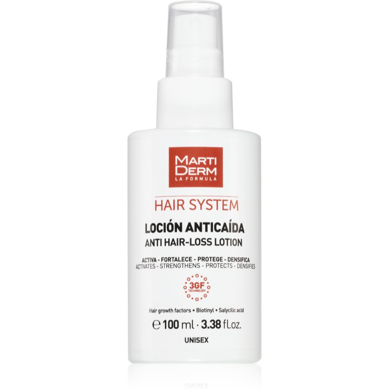 MartiDerm Hair System Tratament împotriva căderii părului Spray 100 ml