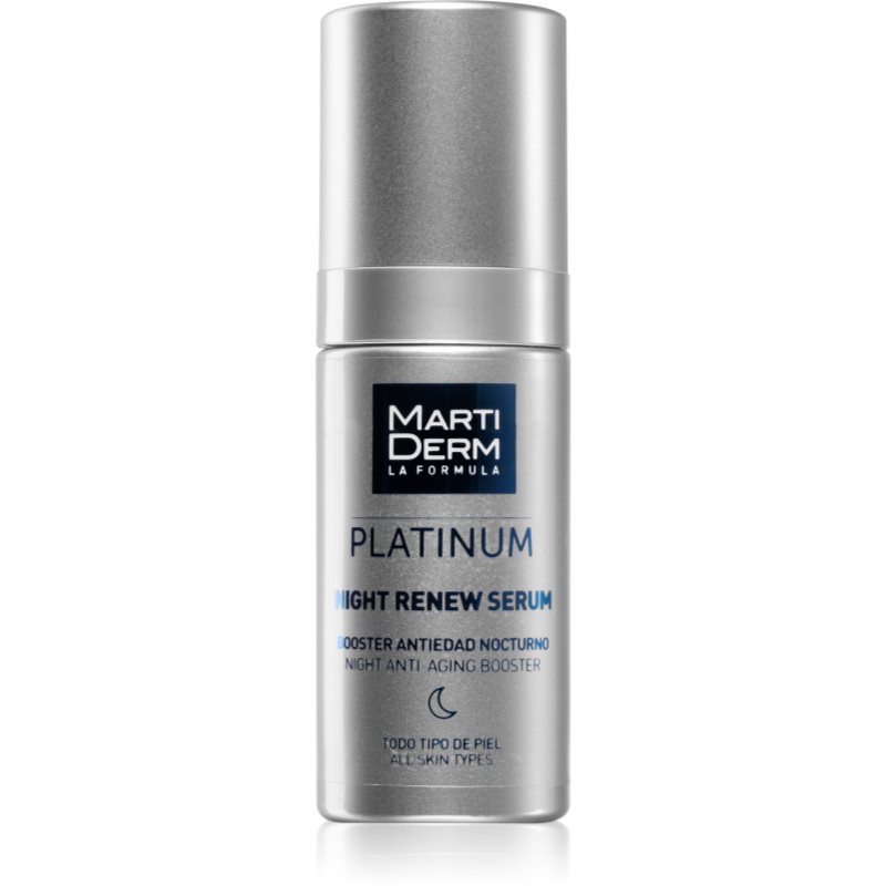 MartiDerm Platinum Night Renew tratament de noapte intensiv 30 ml