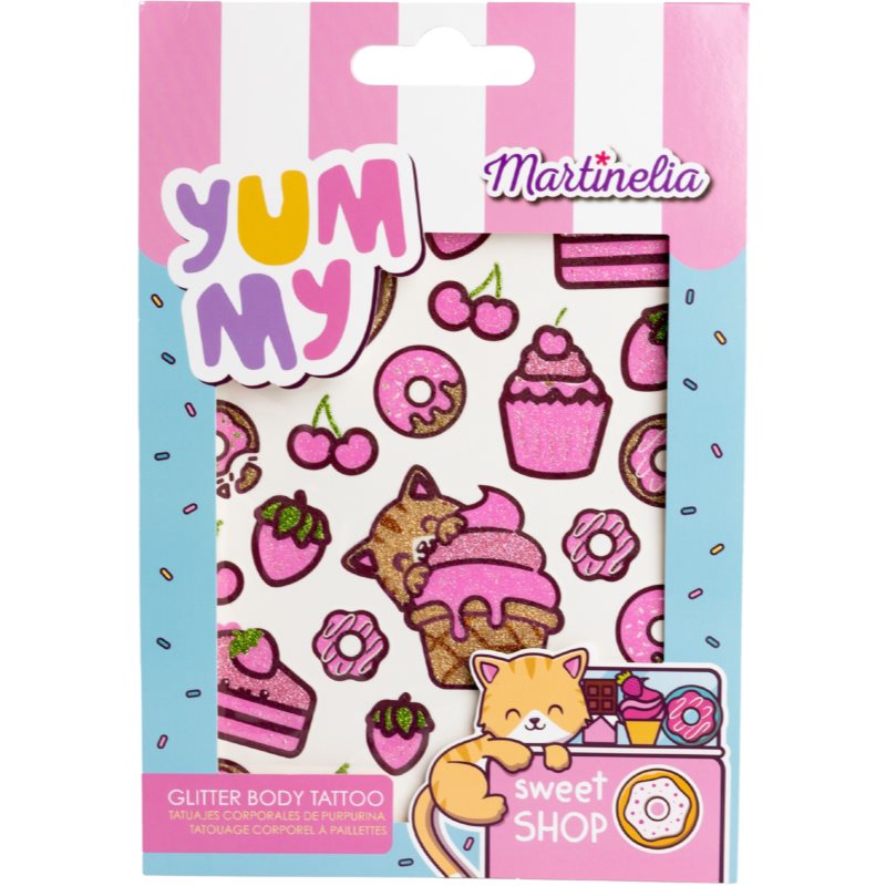 Martinelia Yummy Glitter Body Tatto tatuaj pentru copii 1 buc Martinelia Yummy Glitter Body Tatto tatuaj pentru copii 1 buc