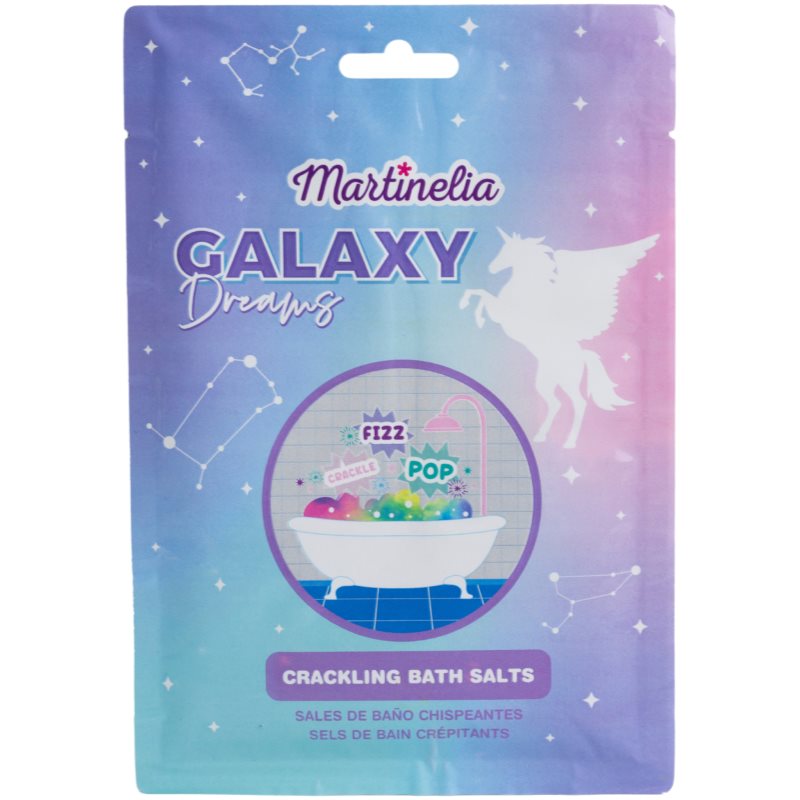 Martinelia Galaxy Dreams Crackling Bath Salts saruri de baie pentru copii 30 g