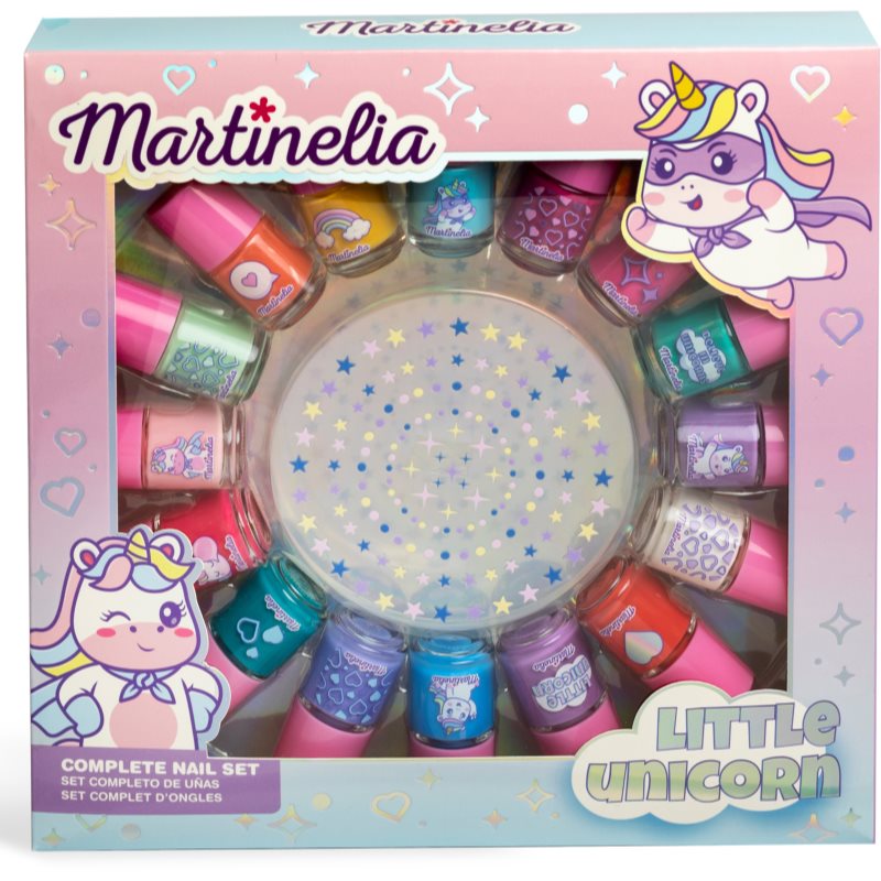 Martinelia Little Unicorn Complete Nail set pentru unghii pentru copii 3+