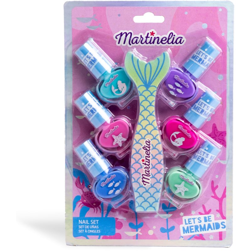 Martinelia Let´s be Mermaid Nails set pentru unghii pentru copii 3+