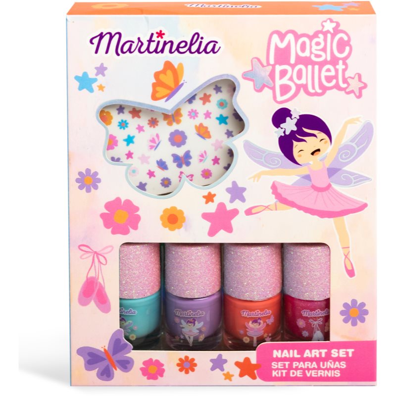 Martinelia Magic Ballet Nail Art set pentru copii 3+