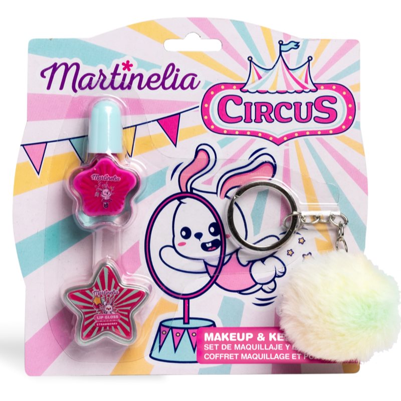 Martinelia Circus Makeup & Keychain set pentru copii 3+