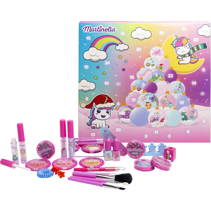 Martinelia Advent Calendar Little Unicorn Calendar de Crăciun pentru copii