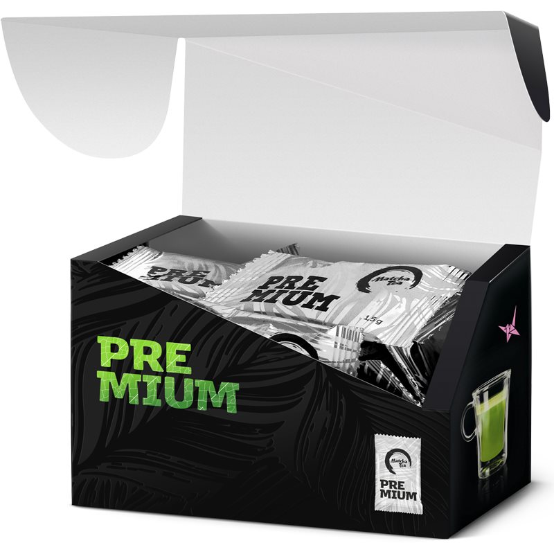 Matcha Tea Premium Organic Matcha Pulver 20x1.5 g