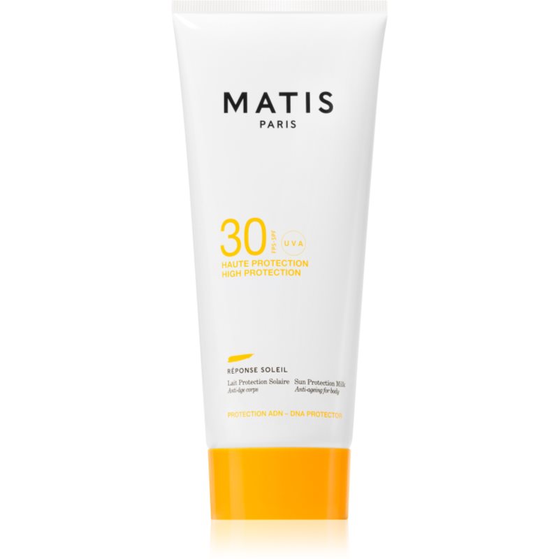 MATIS Paris Réponse Soleil Sun Protection Milk loțiune pentru plaja pentru corp SPF 30 200 ml