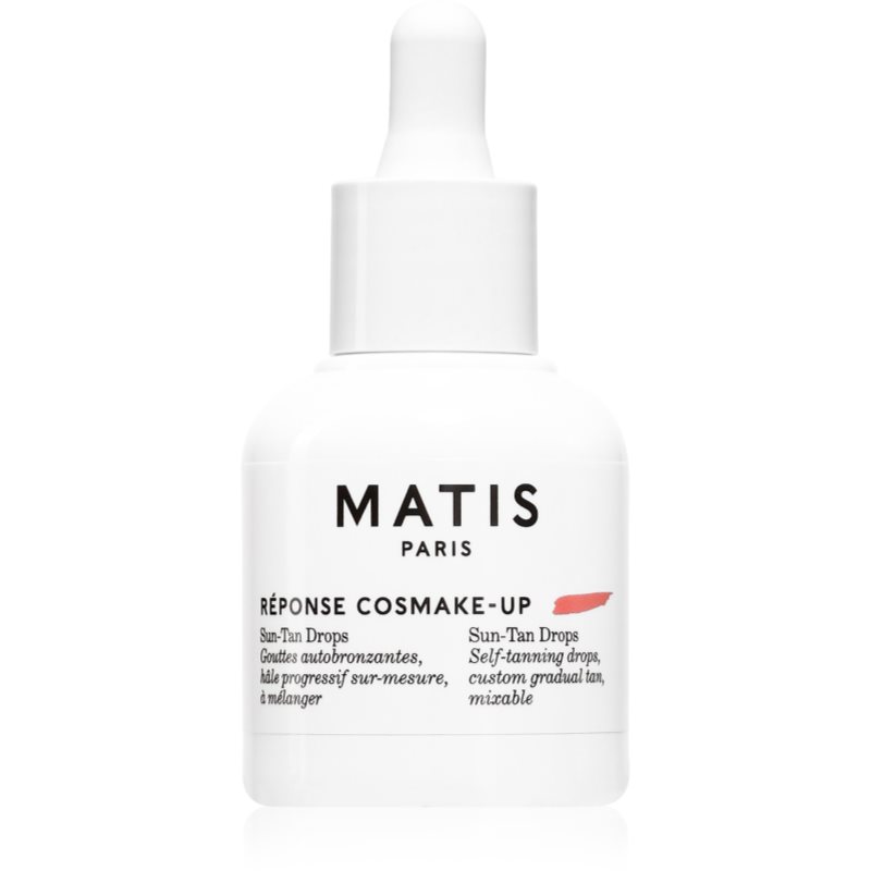 MATIS Paris Réponse Cosmake-Up Sun-Tan Drops autobronzant concentrate pentru ten 30 ml