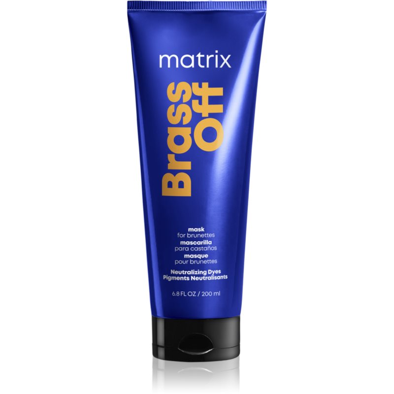 Matrix Brass Off masca neutralizarea subtonurilor de alamă 200 ml