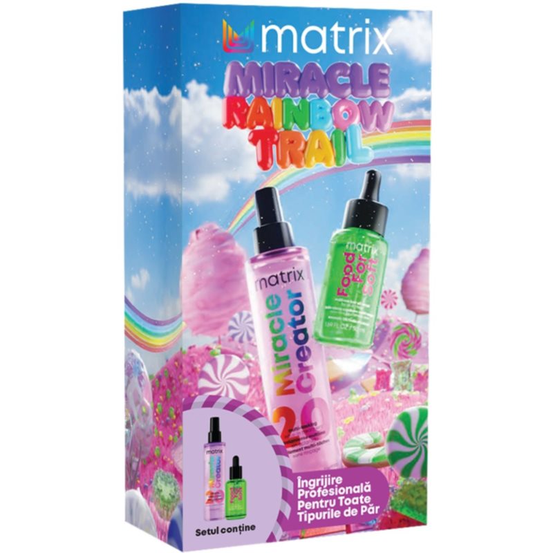 Matrix Miracle Creator + Food for Soft set cadou pentru păr