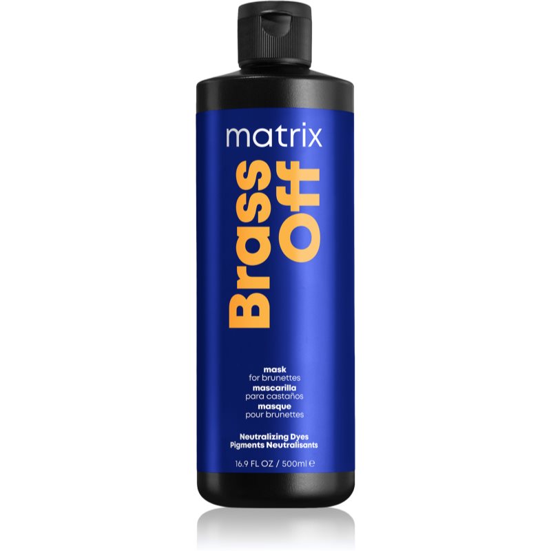 Matrix Brass Off masca neutralizarea subtonurilor de alamă 500 ml