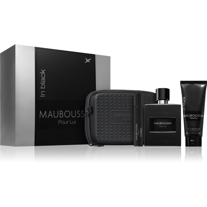 Mauboussin Prestige Set Pour Lui In Black set cadou pentru bărbați 4 buc