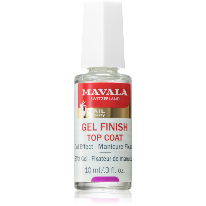 Mavala Gel Finish Top Coat lac de unghii/parte sus 10 ml